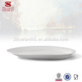 Wholesale chinese tableware, dinner plate set, restaurant oval plate